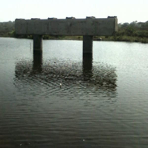Design and Construction Supervision of River Ero Bridge at Ewu (2 x 15m long span).